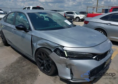 2025 Honda Civic Sport from USA, damaged, VIN 19XFL2H80SE008763